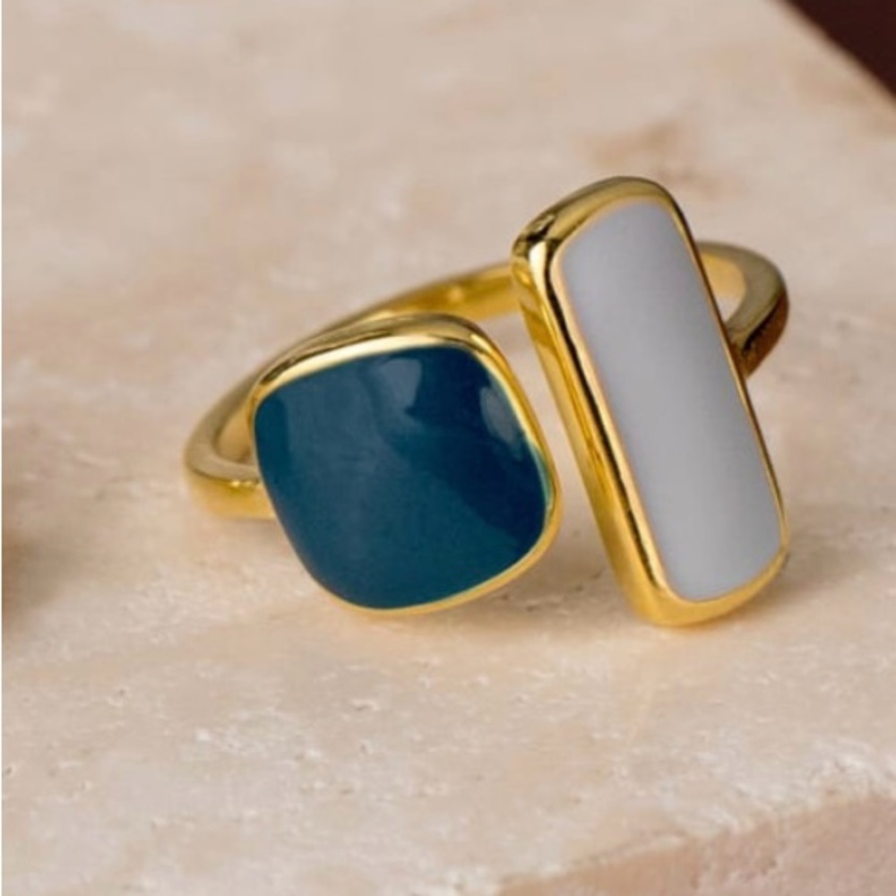 925 Sterling Silver Geometric Minimalist Band Ring
